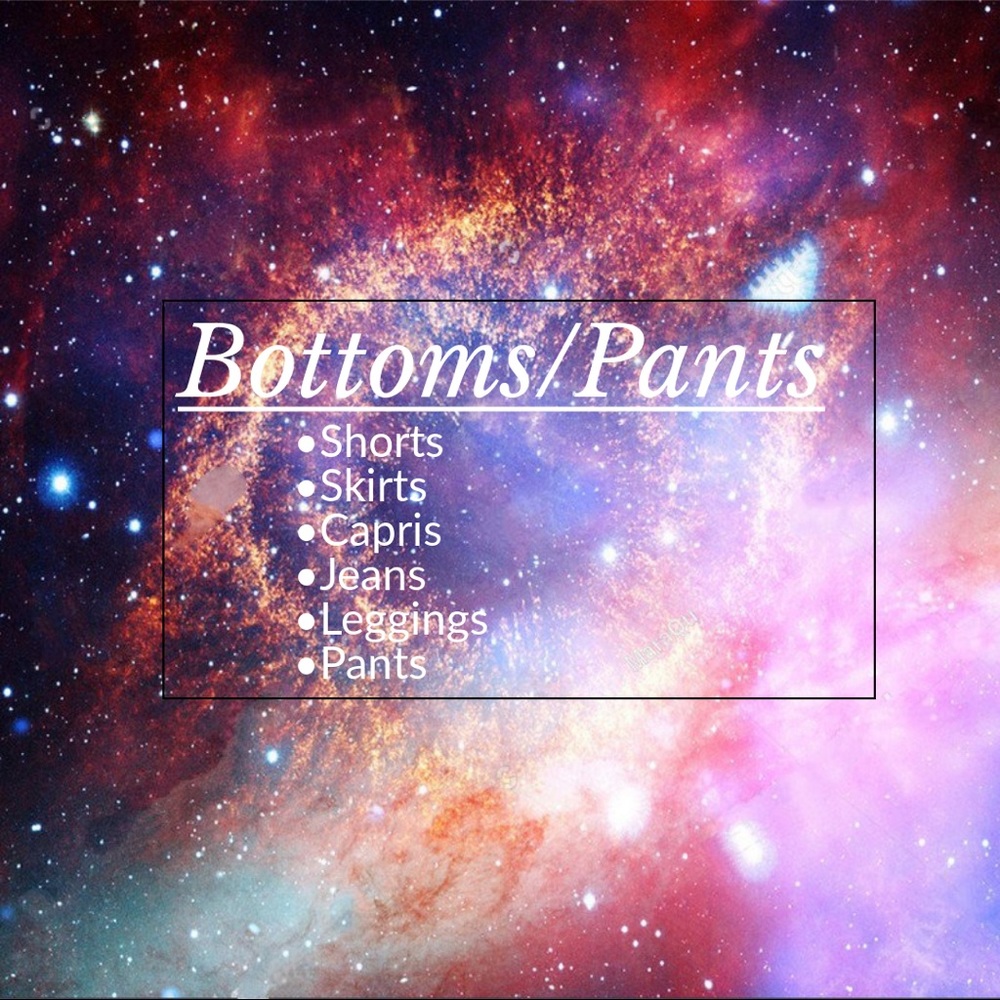 BOTTOMS/PANTS